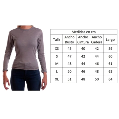 Remera Camiseta Térmica Zermatt Premium Mujer - comprar online