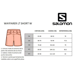 Short Salomon Wayfarer Lt Mujer Hiking - comprar online