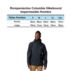 Rompevientos Hombre Columbia Hikebound II Impermeable - comprar online