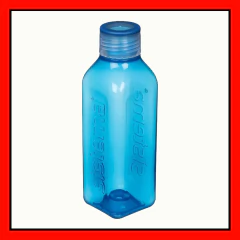 Botella Plastica Hidratacion Sistema Hydrate Square 725 Ml