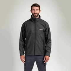 Campera Zermatt White Lake Softshell Hombre