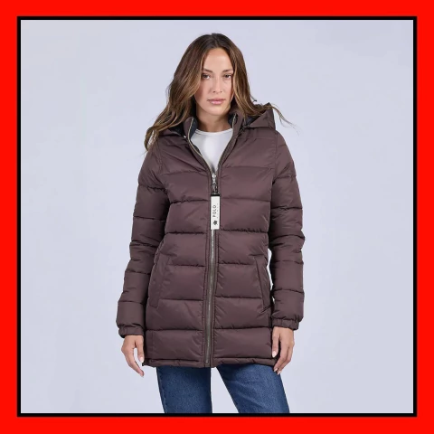 Campera Parka Oxford Polo Club Vinida Mujer