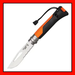 Cortaplumas Opinel Outdoor Nº 8 Con Navaja Y Silbato