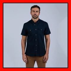 Camisa Manga Corta Oxford Polo Club Genoa Hombre