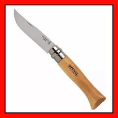 Cortaplumas Opinel Nº 8 Con Navaja De Acero Inoxidable 8,5cm