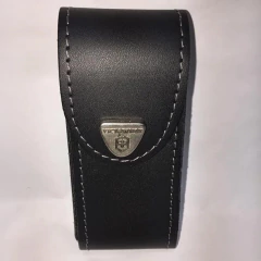 Funda Estuche Victorinox De Cuero Negro Para Uso En Cinturón en internet