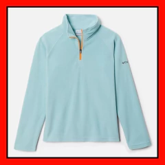 Buzo Micropolar Columbia Glacial Half Zip Niñas
