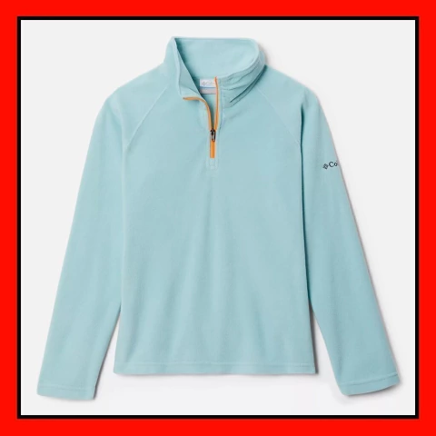 Buzo Micropolar Columbia Glacial Half Zip Niñas