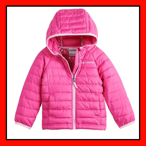 Campera Columbia Powder Lite Junior Niña