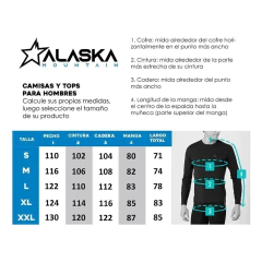 Camisa Manga Larga Hombre Alaska Antofagasta Trekking - comprar online