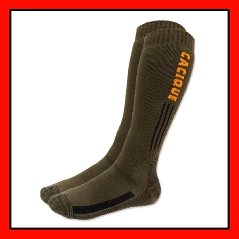 Medias Ski Algodón Cacique Caña Alta Abrigadas