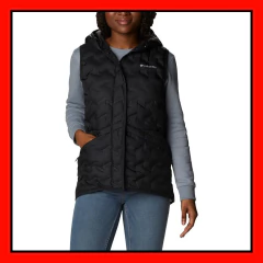 Chaleco Duvet Columbia Delta Ridge Hooded Vest Mujer