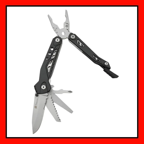 Pinza Multiuso Trento Blade+II De 12 Usos Con Estuche