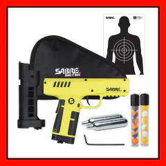 Pistola Disuasiva Traumática Sabre Co2 Munición Gas Pimienta