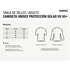 Remera Protección Solar Nopal Manga Larga Adultos - comprar online