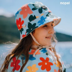 Imagen de Gorro Piluso Reversible Nopal Proteccion Solar Niños Uv +50
