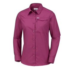Camisa Columbia Silver Ridge Manga Larga Mujer - comprar online