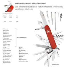 Cortaplumas Victorinox Swiss Champ 33 Funciones - comprar online