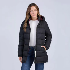 Campera Parka Oxford Polo Club Vinida Mujer - tienda online