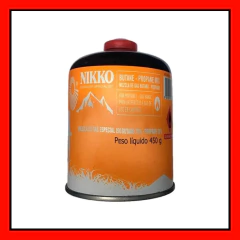 Cartucho De Gas Butano Nikko 450 Gr butano/propano