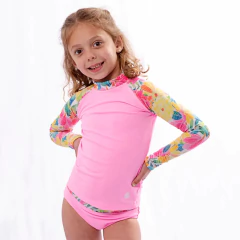 Remera Folau Manga Larga Lycra Protección Uv50 Kids Niños/as en internet