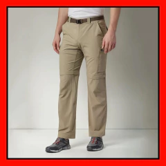 Pantalón Trekking Columbia Silver Ridge Desmontable Hombre