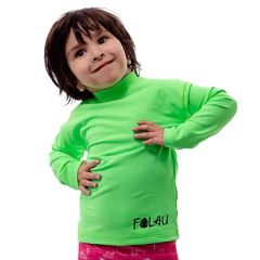 Remera Folau Manga Larga Lycra Protección Uv50 Kids Niños/as - Alpes Camping Ski