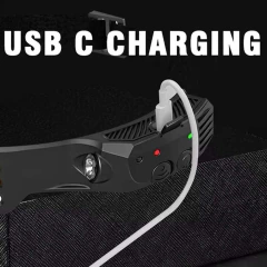 Linterna Vincha Recargable 3 Tiras Con Sensor Morgul Ldc1-3 - Alpes Camping Ski