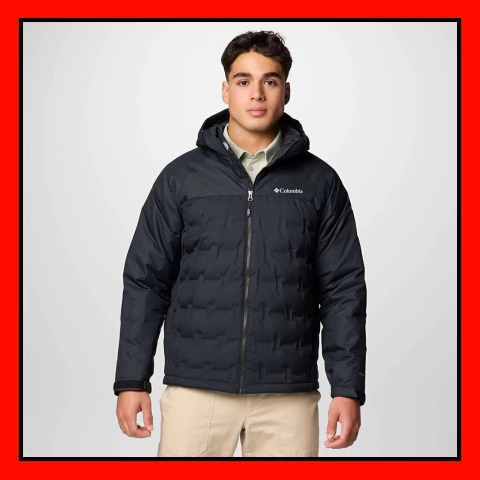 Campera Duvet Columbia Grand Trek Down Hooded Hombre