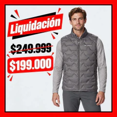 Chaleco Duvet Columbia Walker Mill Down Vest Hombre