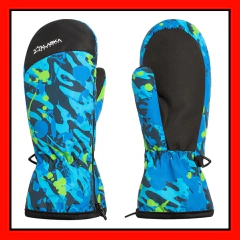 Guantes Mitones Ski Snowboard Alaska Crow Niños