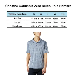 Chomba Columbia Zero Rules Polo Hombre - comprar online