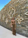 Conjunto de Crochê Romana - Gold