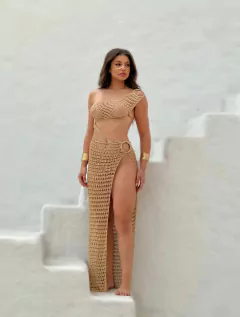 Vestido de Crochê Mykonos na internet