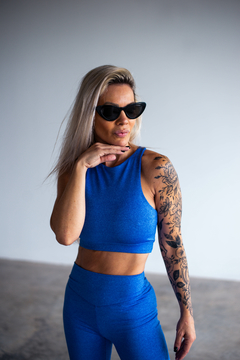Top AROUND BLUE - comprar online