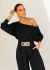 Imagem do Blusa Ombro a Ombro Viscose Elastano