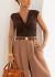 Blusa Decote Viscose Elastano - comprar online