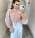 Camisa Chiffon Laço Babados - Dress It Up! Store