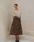Saia Longa Animal Crepe - Dress It Up! Store