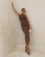 Vestido Midi Tule Animal Print na internet