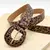 Cinto Camurça Animal Print - comprar online