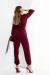 Macacão Skinny Airflow Wine