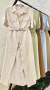 Vestido Longo Linho Cinto - comprar online