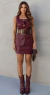 Conjunto Couro Eco Botões - Dress It Up! Store