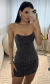 Vestido Tomara que Caia Strass - comprar online