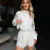 Conjunto Camisa Shorts Renda na internet