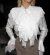 Camisa Linho Renda Babado - comprar online