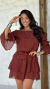 Vestido Curto Chiffon Gipsy na internet