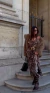 Vestido Midi Babado Boho Animal Print - loja online