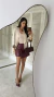 Shorts Saia Couro Eco - comprar online